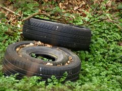Miesbach Altreifen entsorgt