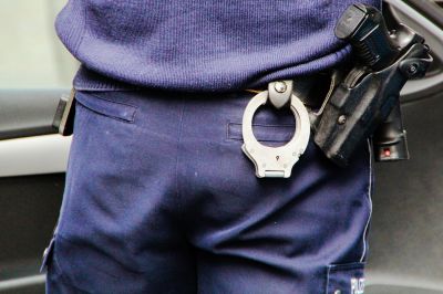 Weyarn Exhibitionist auf Supermarkt Parkplatz