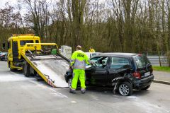 Valley Verkehrsunfall mit einer Leichtverletzten