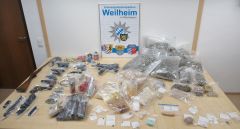 Wolfratshausen Drogen und Waffenversteck ausgehobe