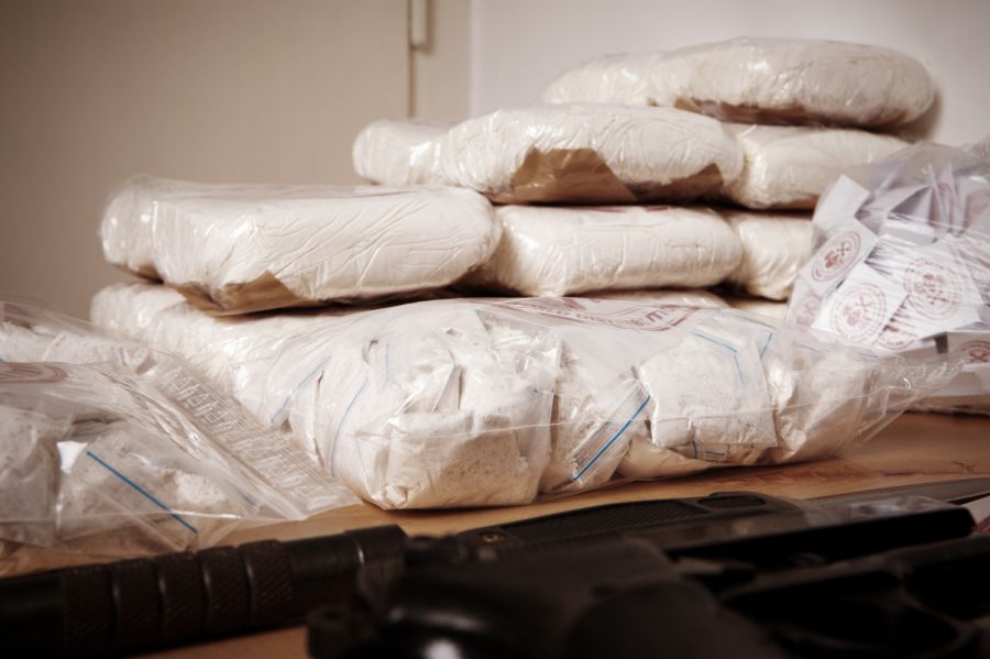 Piding Zehn Kilogramm Heroin in Auto sichergestell