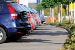 Miesbach Unfallflucht auf einem Parkplatz