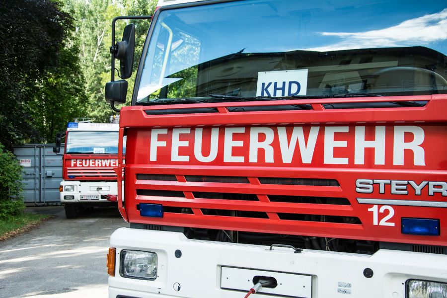 Rosenheim Roller geht in Flammen auf