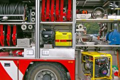 Weyarn Sattelzug ausgebrannt