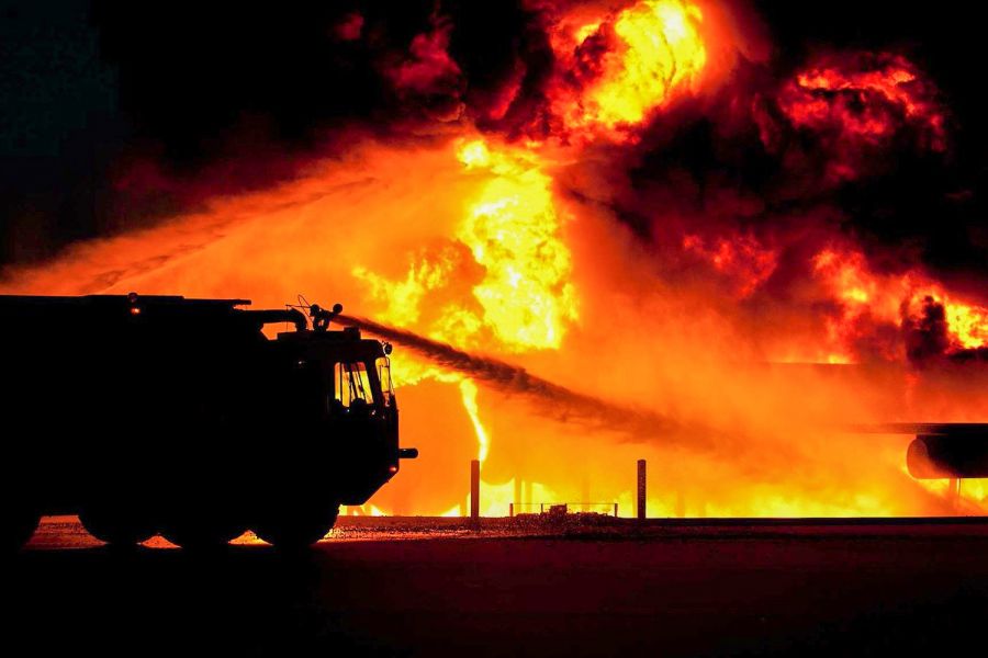 Kolbermoor Brand in der Aiblingerau
