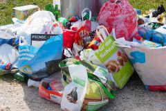 Holzkirchen Illegale Müllentsorgung in der Erlkame