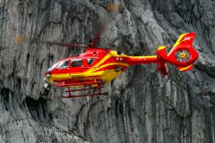 Schliersee Jägerkamp Rettung nach Unfall eines Gle