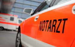 H slwang Unfall mit schwerverletzter Person