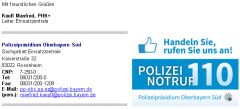 Polizei soll Schulden eintreiben
