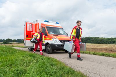 Betrunken mit dem Fahrrad gestürzt
