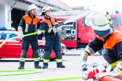 Brand zweier Lagerhallen in Reichersbeuern