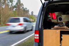Geschwindigkeitsüberwachung auf der A8 und A995