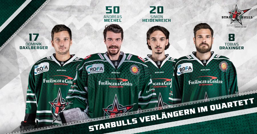 Starbulls verlängern im Quartett