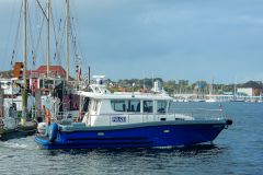 Miesbach Boot in Tegernsee in Schieflage