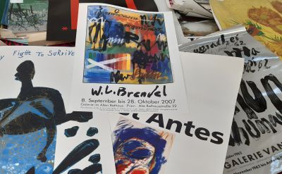 Städtische Galerie Rosenheim Vorplatz Plakat Rarit