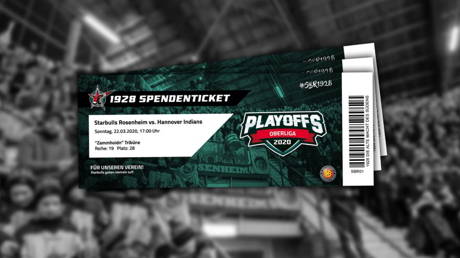 Mit virtuellem 1928 Spendenticket ? die Starbulls 