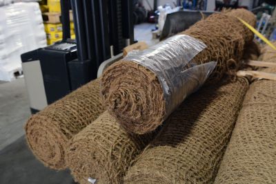 HasTec Naturfaser Produkte für den Erosionsschutz